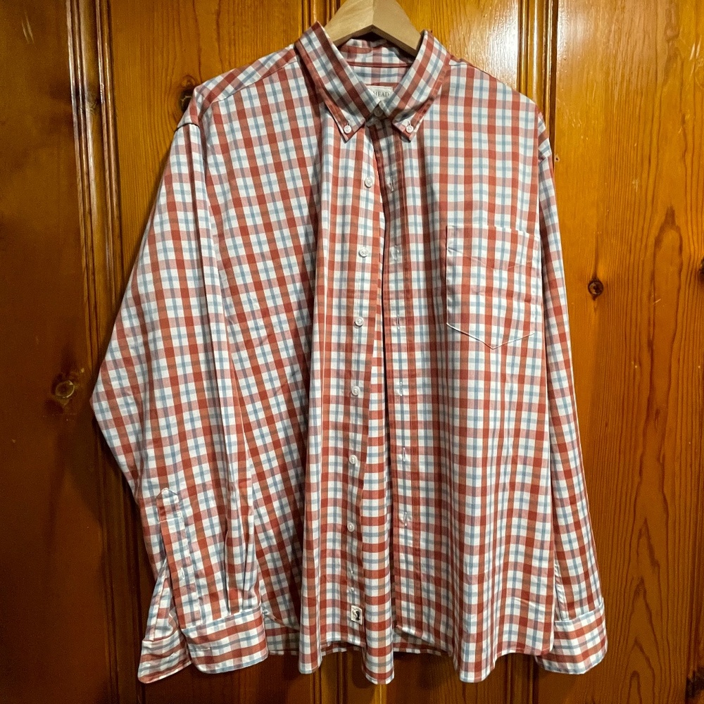 Duck Head Carson Plaid Performance Shirt (XL)